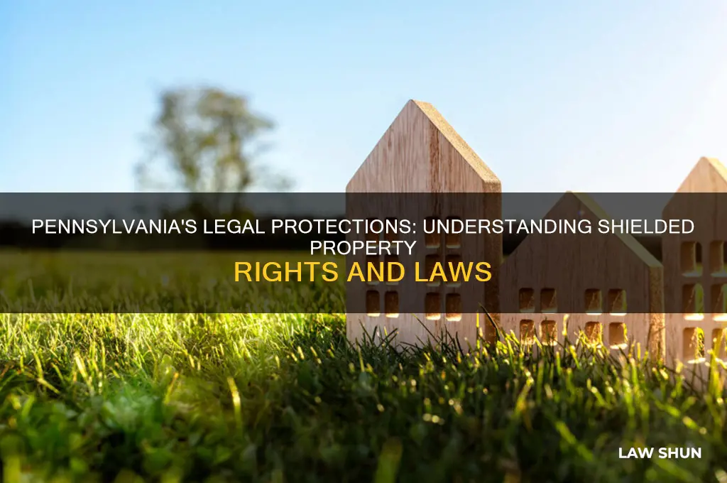 what property is shielded by law in pennsylvania