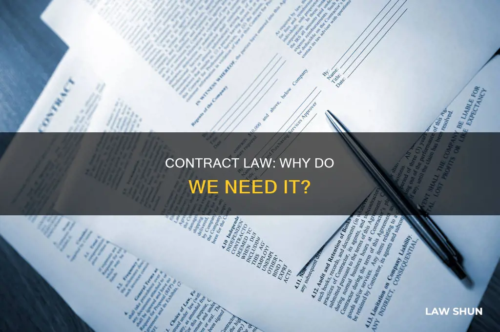 what purpose does this form of contract law serve