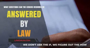 The Census: What Questions Are Legally Required?