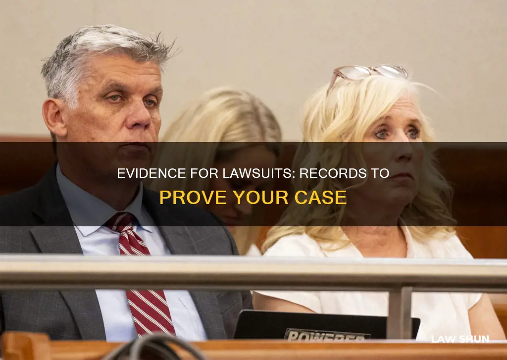 what records can an insured use in a law lawsuit