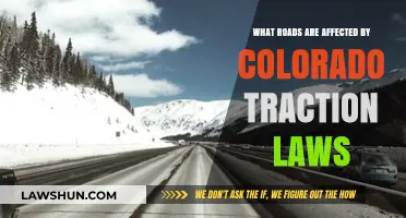Colorado Traction Laws: Which Roads Are Affected and Why