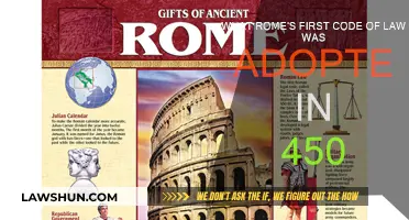 The First Roman Law Code: 450 BC