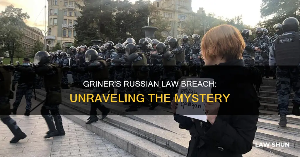 what russian law did griner break