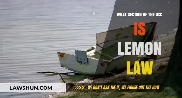 Understanding Lemon Law: UCC Section Explained for Consumer Protection