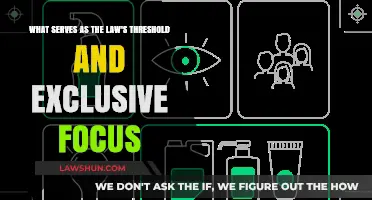 Legal Thresholds: Defining the Exclusive Focus of the Law's Reach