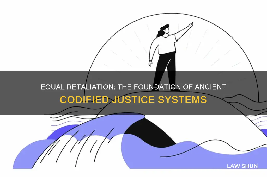what set of codified laws was based on equal retaliation