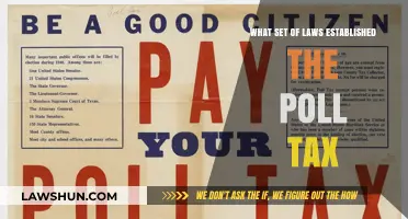Laws That Established the Poll Tax
