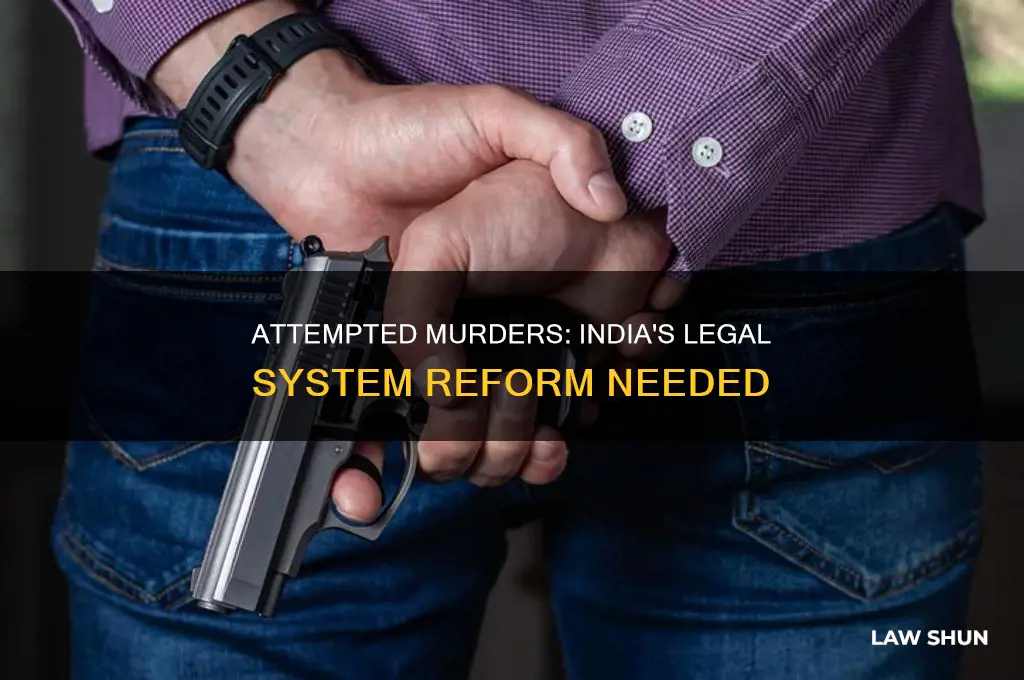 what should be the laws for attempted murders in india