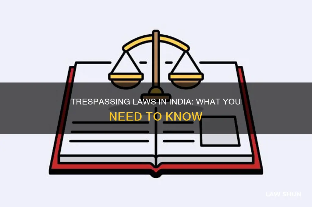 what should be the laws for trespassing in india