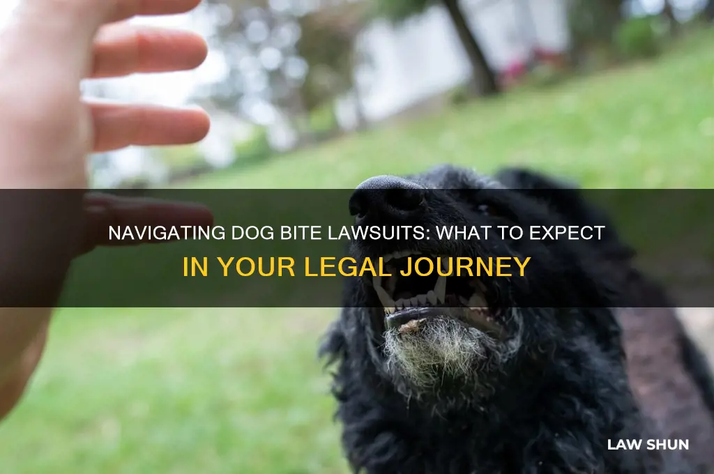 what should i expect in my dog bite law suit
