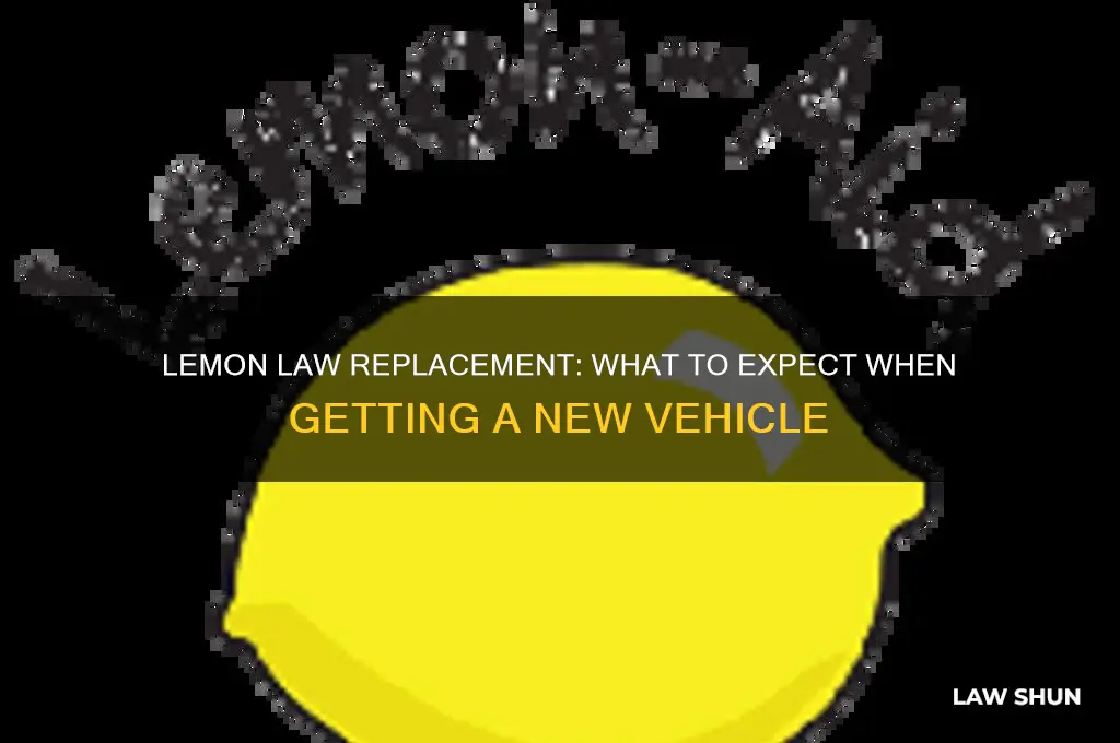 what should i expect with lemon law replacement