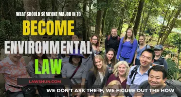 Environmental Law: Choosing the Right College Major