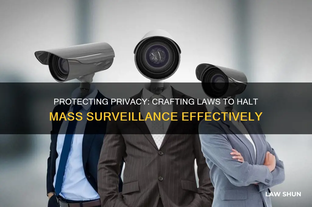 what should the privacy laws be to prevent mass surveillance