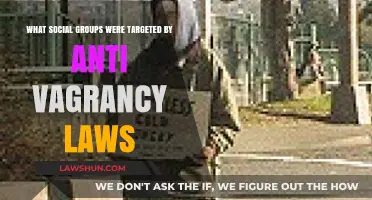 Who Did Anti-Vagrancy Laws Target? Exploring Marginalized Social Groups