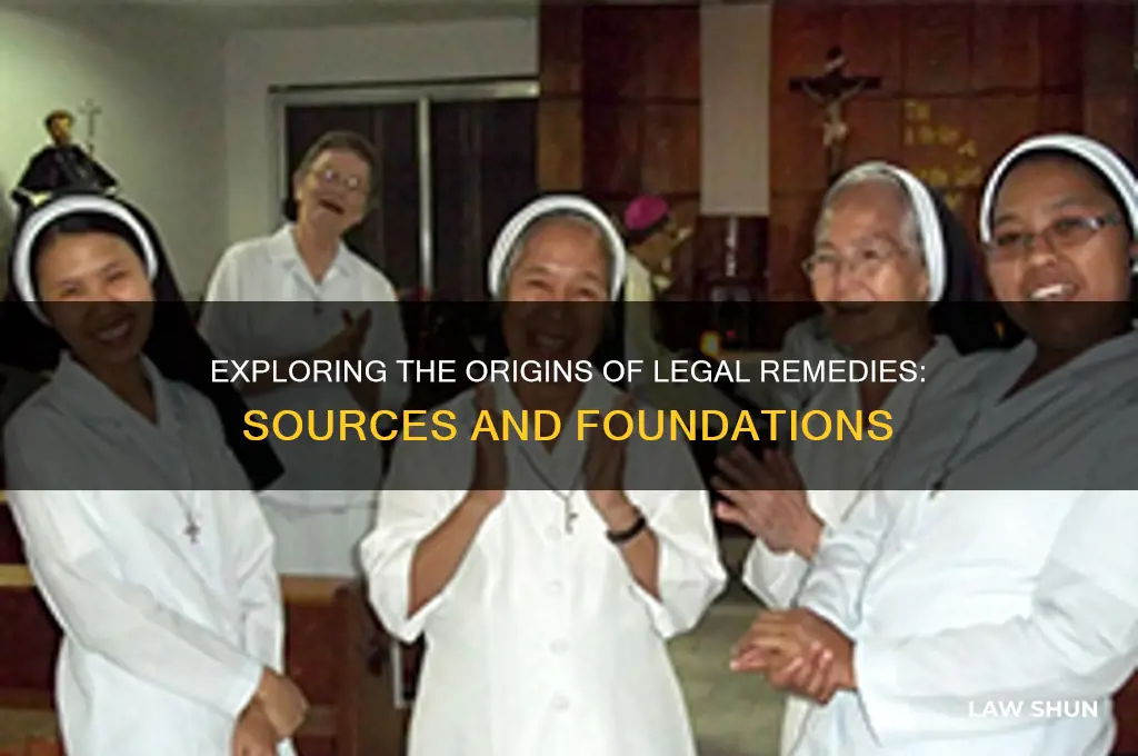 what source f law do remedies come from