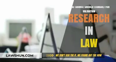 Reliable Legal Research Sources for Accurate Validation in Law Studies
