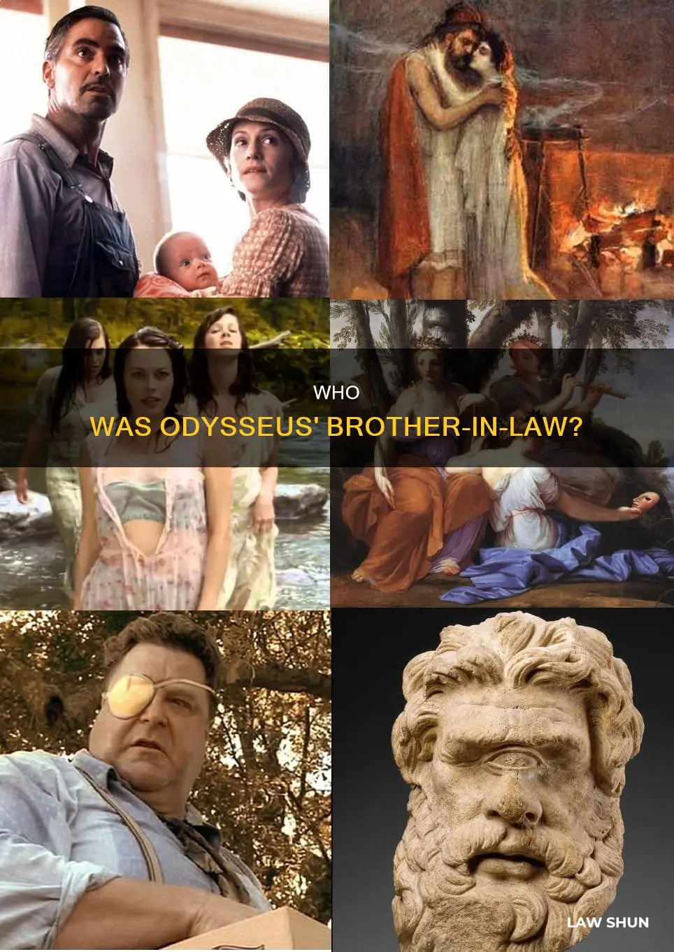what sthe name of odysseus brother in law
