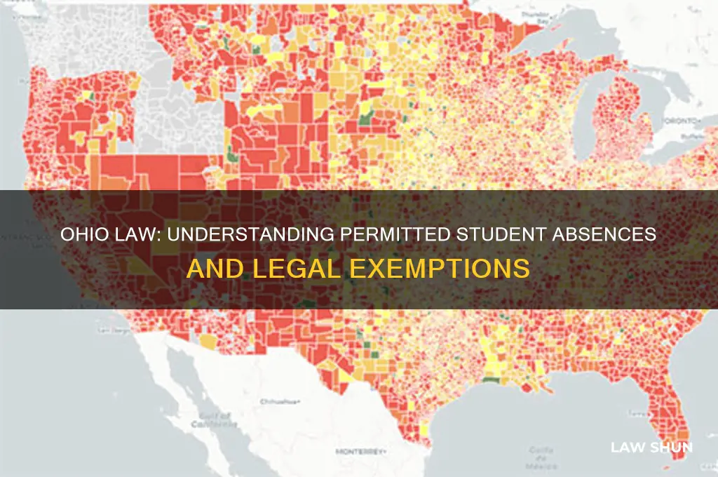 what student absences are permitted by law in ohio