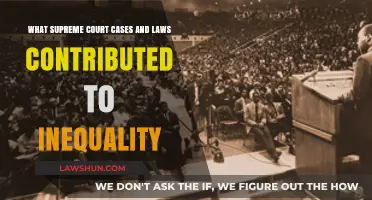Supreme Court Rulings: Seeds of Inequality