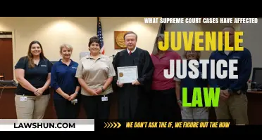 Supreme Court Cases: Impact on Juvenile Justice Laws