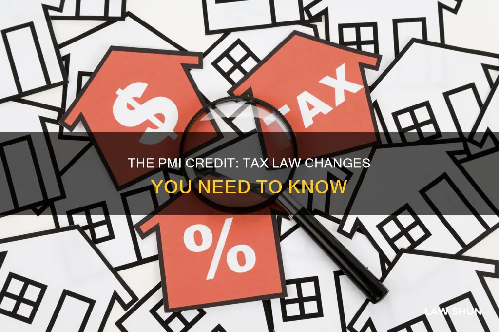 what tax law renewed the pmi credit