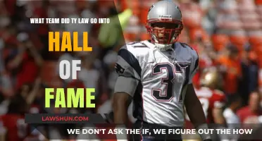 Ty Law's Hall of Fame Induction: Celebrating His New England Patriots Legacy