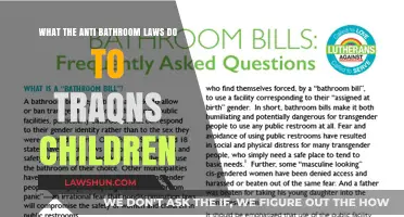 Anti-Bathroom Laws: Harming Trans Children's Safety and Well-Being
