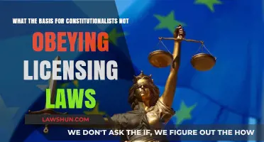 Why Constitutionalists Ignore Licensing Laws