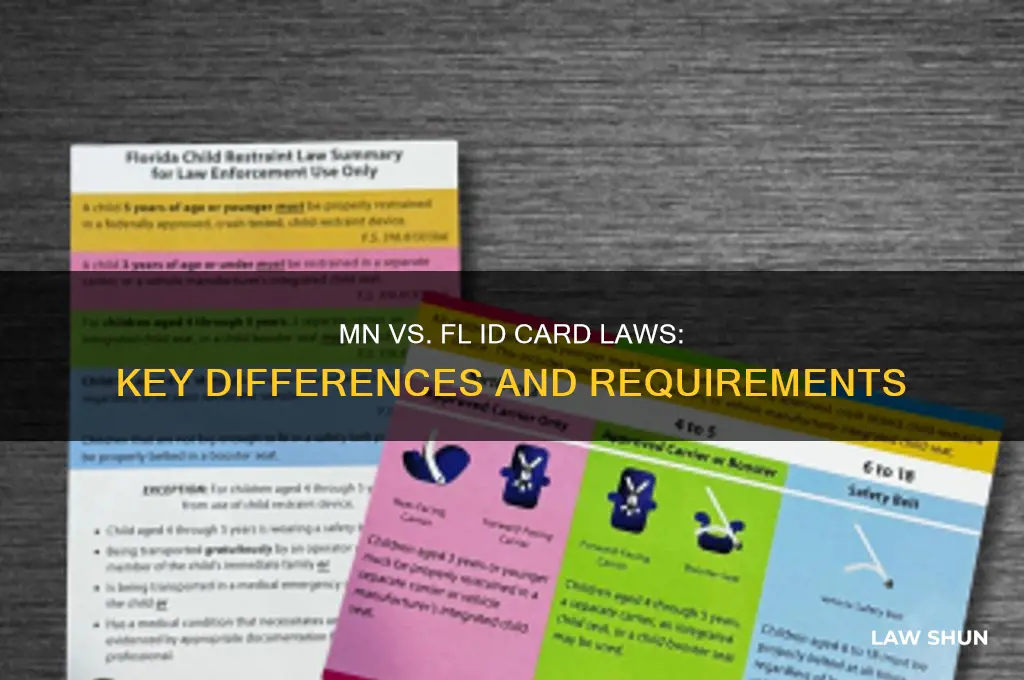 what the law in mn and fl for id card