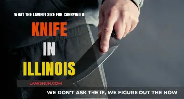 Illinois Knife Laws: Understanding the Legal Size for Carrying a Blade