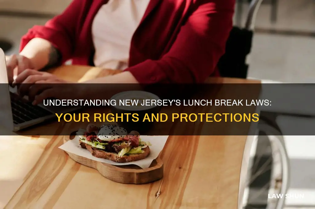 what the laws in nj for lunch breaks