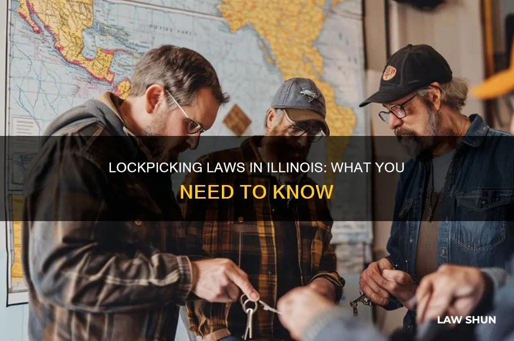 what the laws of having a lockpicking set in illians