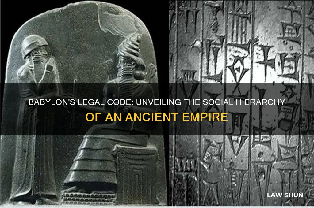 what the laws reveal about the social structure of babylon
