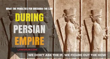 The Persian Empire's Legal Penalties: A Historical Overview