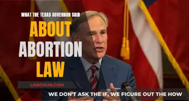 Texas Governor's Abortion Law: A Controversial Move