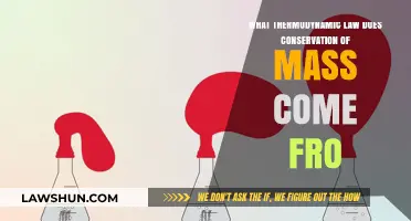Conservation of Mass: Thermodynamic Law Origins Explained Simply