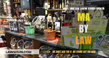 Liquor Laws in Massachusetts: Store Opening Hours
