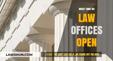 When Do Law Offices Open? A Guide to Business Hours