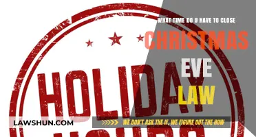 Christmas Eve Closing Times: Understanding Legal Requirements for Businesses