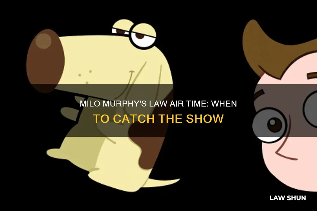 what time does milo murphy