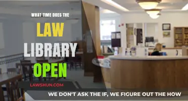 Law Library Opening Hours: When Can You Access Legal Resources?