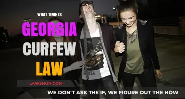 Georgia Curfew Law: Understanding Restrictions and Timings for Minors