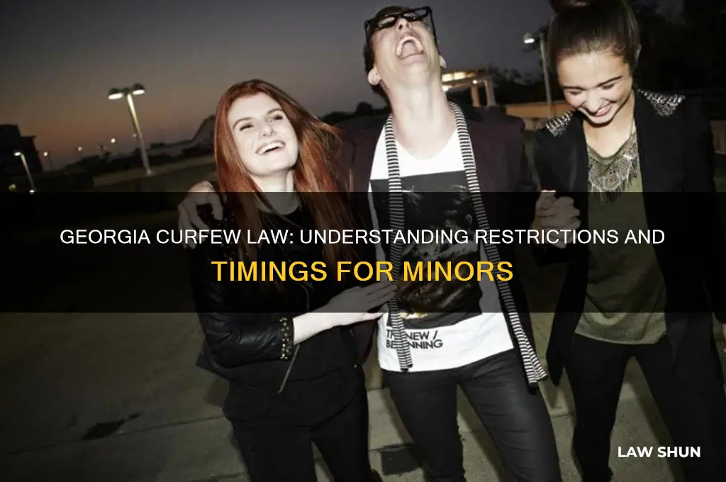 what time is georgia curfew law