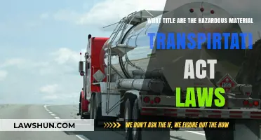 Understanding Hazardous Material Transportation Act Laws: Key Regulations Explained