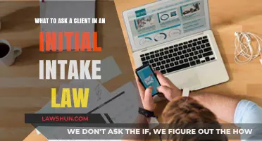 Essential Questions for a Successful Initial Client Intake in Law Practice