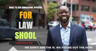 Key Questions to Ask Law School Admissions Officers for Success