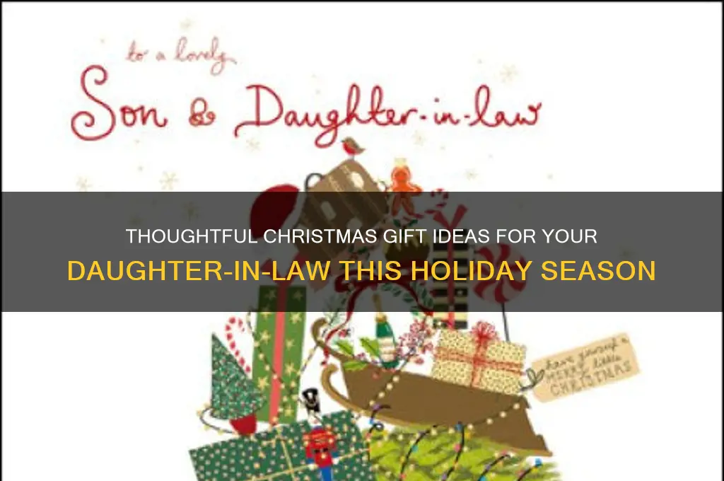 what to buy a daughter in law for christmas