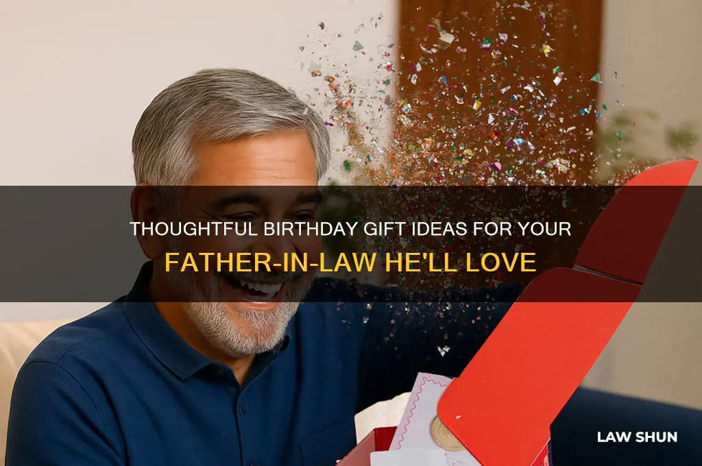 what to buy a father in law for birthday