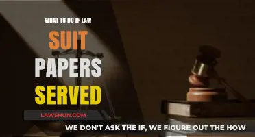 Served with a Lawsuit? Immediate Steps to Protect Your Rights