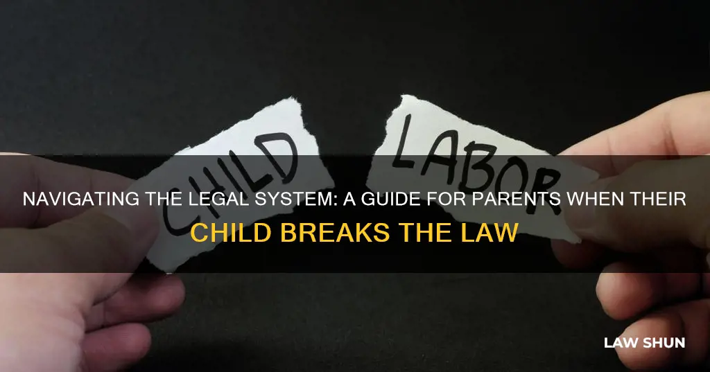 what to do if your child is breaking the law